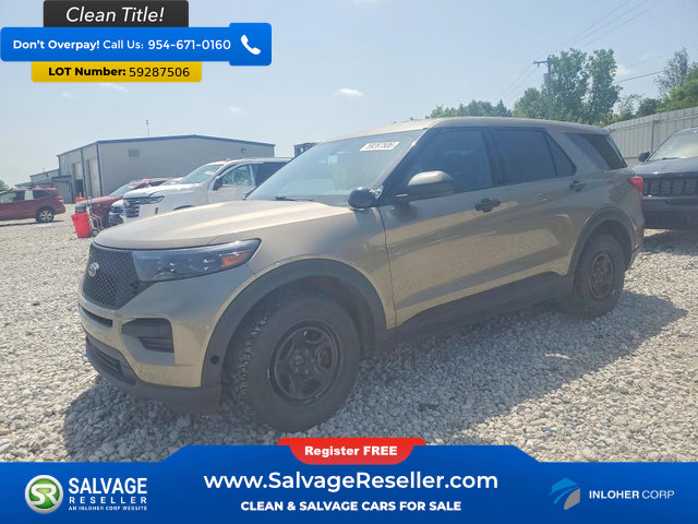 Used 2020 Ford Explorer 4WD Police Interceptor image 1