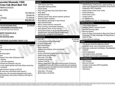 Used 2020 Chevrolet Silverado 1500 Custom w/ Custom Value Package RWD image 28