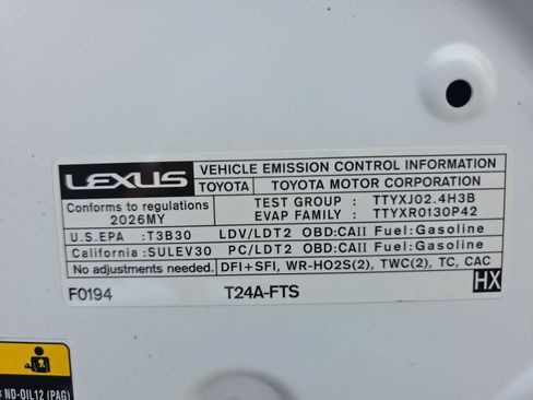 Used 2026 Lexus NX 350 AWD w/ Accessory Package (2T) image 36