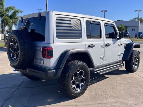 Used 2023 Jeep Wrangler Unlimited Rubicon 4xe w/ Steel Bumper Group image 3