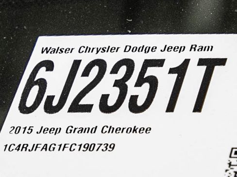 Used 2015 Jeep Grand Cherokee Laredo w/ Quick Order Package 23E AWD/4WD image 28