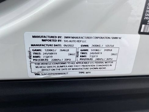 Used 2022 BMW X3 xDrive30i AWD/4WD image 26