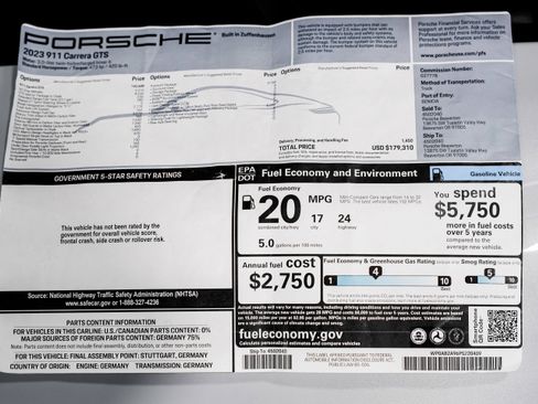 Used 2023 Porsche 911 Carrera GTS image 50