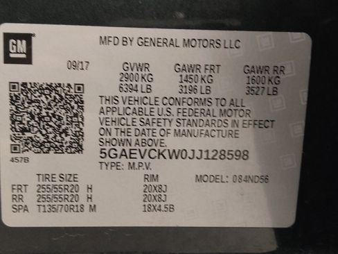 Used 2018 Buick Enclave Avenir w/ Avenir Technology Package AWD/4WD image 33