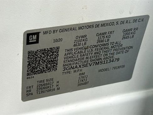 Used 2021 Chevrolet Equinox LS w/ LS Convenience Package image 30