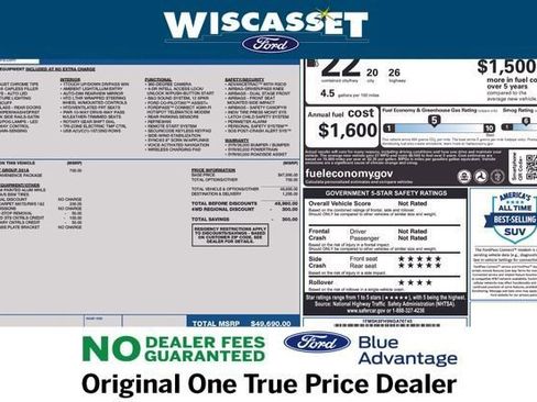 Certified 2022 Ford Explorer Limited w/ Equipment Group 301A image 28