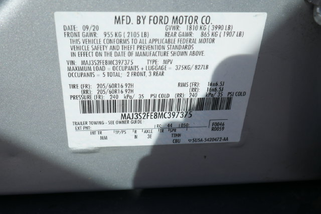 Used 2021 Ford EcoSport S FWD image 24
