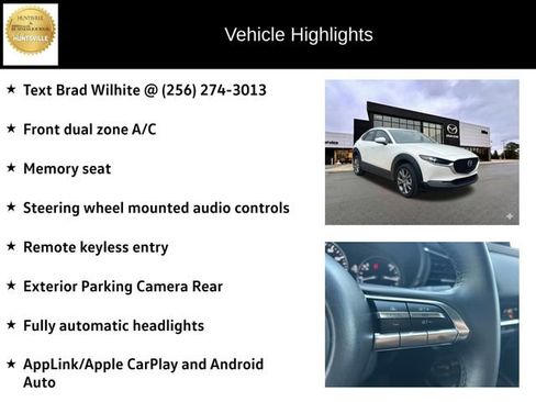 Certified 2023 MAZDA CX-30 AWD 2.5 S w/ Preferred Package image 6