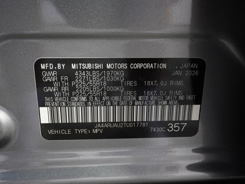 New 2026 Mitsubishi Outlander Sport AWD image 16