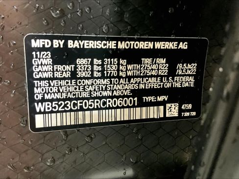 New 2024 BMW iX xDrive50 w/ Premium Package AWD/4WD image 21