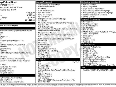 Used 2016 Jeep Patriot Sport image 6