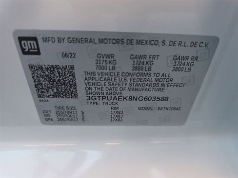 Certified 2022 GMC Sierra 1500 Pro image 34