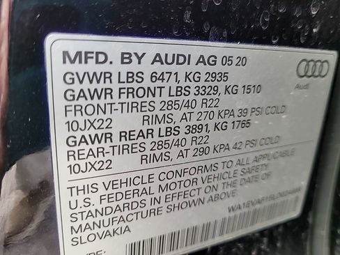 Used 2020 Audi Q8 Premium Plus w/ Premium Plus Package image 17