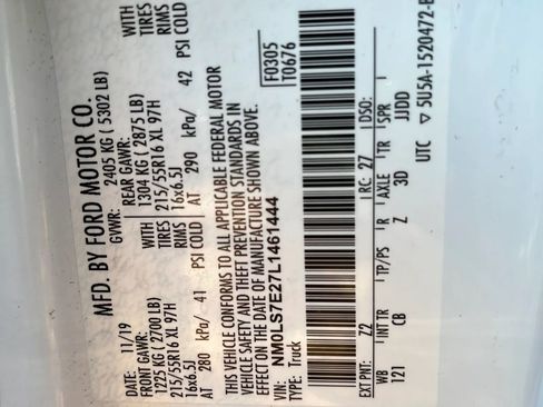 Used 2020 Ford Transit Connect XL image 16