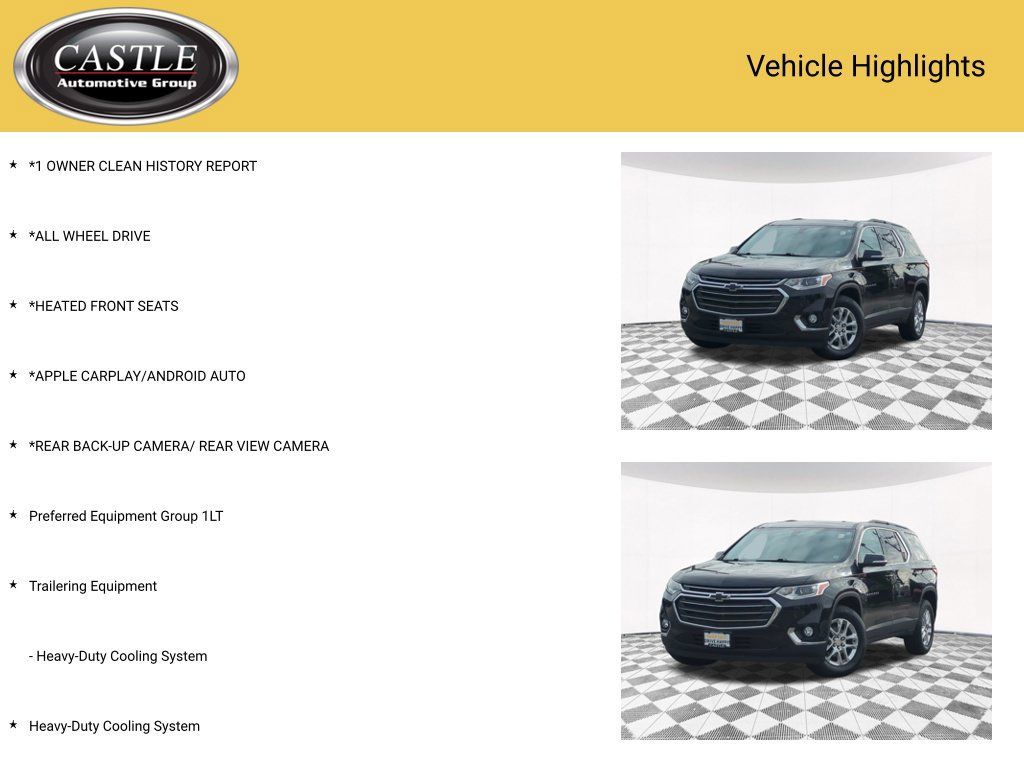 Used 2019 Chevrolet Traverse LT AWD/4WD image 3