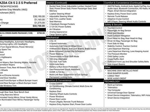 Used 2023 MAZDA CX-5 AWD 2.5 S image 24