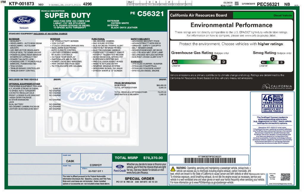 Used 2023 Ford F350 Lariat AWD/4WD image 3