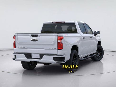 New 2026 Chevrolet Silverado 1500 Custom w/ Turbomax Blackout Package AWD/4WD image 4