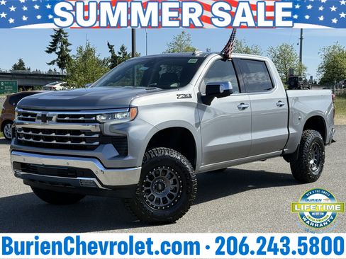 New 2026 Chevrolet Silverado 1500 LTZ w/ LTZ Premium Package AWD/4WD image 1