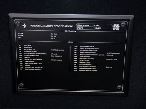 Used 2025 Ferrari 296 GTB RWD image 58