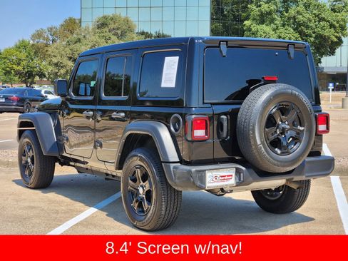 Used 2022 Jeep Wrangler Unlimited Sport w/ Sun And Sound Package AWD/4WD image 4