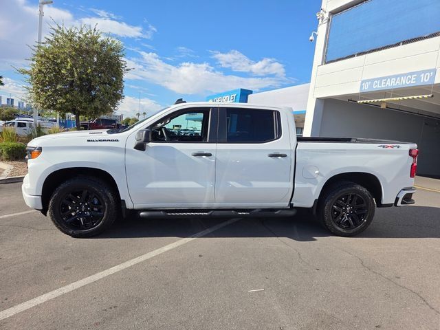 Certified 2025 Chevrolet Silverado 1500 Custom w/ Turbomax Blackout Package AWD/4WD image 3