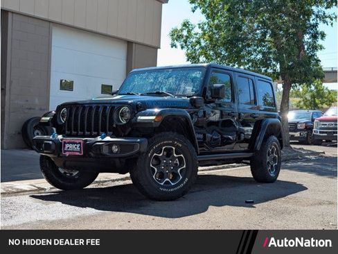 Used 2023 Jeep Wrangler Unlimited Rubicon 4xe w/ Cold Weather Group AWD/4WD image 1