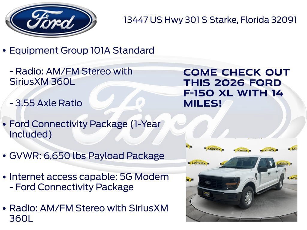 New 2026 Ford F150 XL AWD/4WD image 15