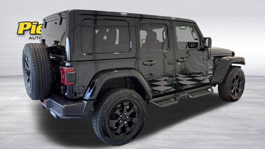 Used 2021 Jeep Wrangler Unlimited Sahara w/ Uconnect 4C Nav & Sound Group AWD/4WD image 6