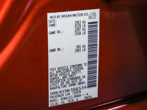 Used 2022 Nissan Altima 2.5 SR FWD image 42