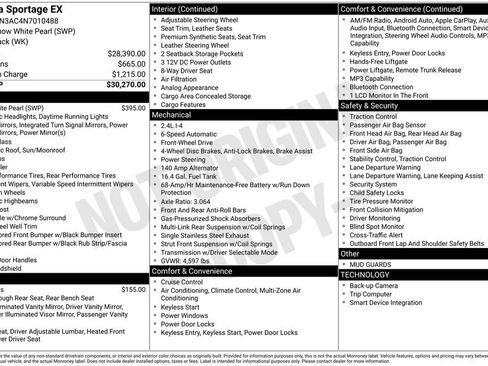 Used 2022 Kia Sportage EX FWD image 1