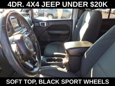 Used 2018 Jeep Wrangler Unlimited Sport S AWD/4WD image 13