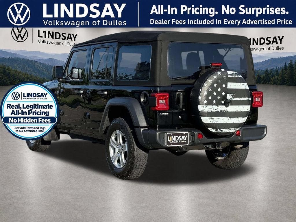 Used 2018 Jeep Wrangler Unlimited Sport S AWD/4WD image 5
