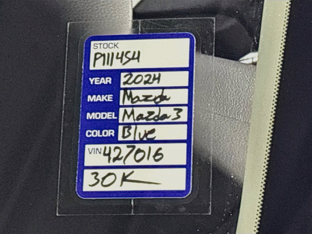 Used 2024 MAZDA MAZDA3 s FWD image 24