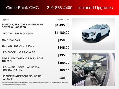 Used 2023 GMC Terrain AT4 w/ Infotainment Package II AWD/4WD image 3