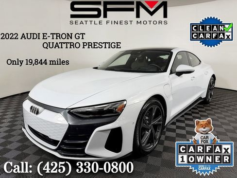 Used 2022 Audi e-tron GT Prestige w/ Prestige Package AWD/4WD image 1