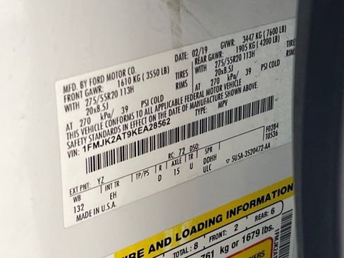 Used 2019 Ford Expedition Max Limited image 26