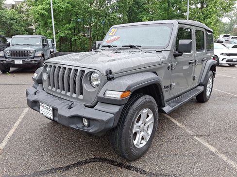 Certified 2021 Jeep Wrangler Unlimited Sport image 3