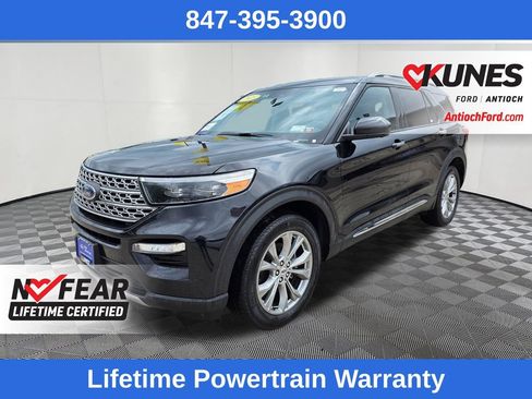Certified 2023 Ford Explorer Limited AWD/4WD image 3