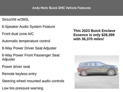 Used 2023 Buick Enclave Essence FWD image 12