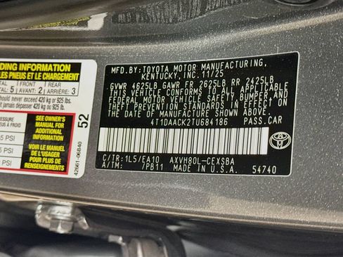 Used 2026 Toyota Camry SE w/ Multimedia Upgrade Package FWD image 30