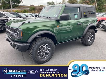 New 2025 Ford Bronco Badlands