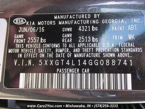 Used 2016 Kia Optima LX w/ Technology Package FWD image 33
