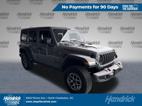 Used 2024 Jeep Wrangler Unlimited Rubicon w/ Safety Group AWD/4WD image 1