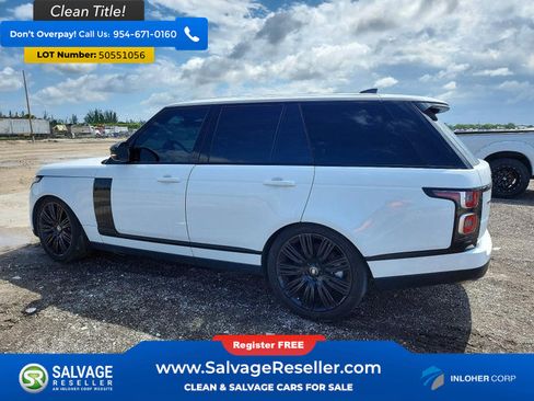 Used 2019 Land Rover Range Rover Supercharged AWD/4WD image 3