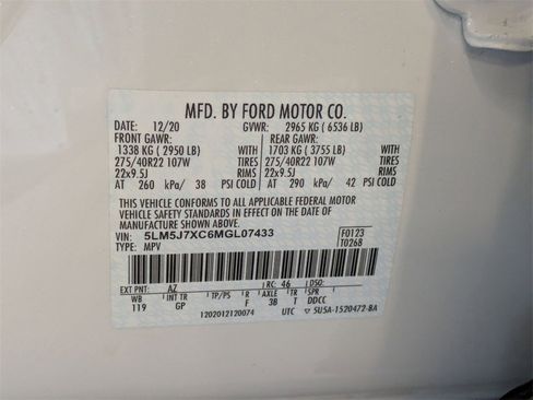 Used 2021 Lincoln Aviator Reserve w/ Equipment Group 208A image 26