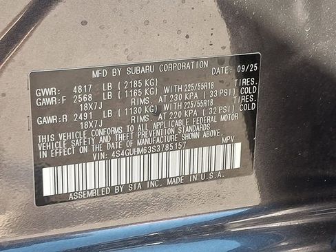 New 2025 Subaru Crosstrek 2.5i Limited w/ Crosstrek Mirror Package image 18