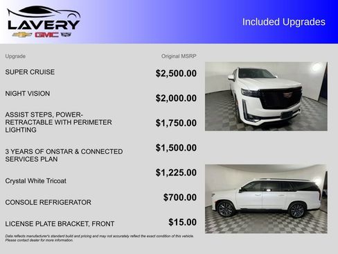 Used 2023 Cadillac Escalade ESV Sport Platinum AWD/4WD image 7