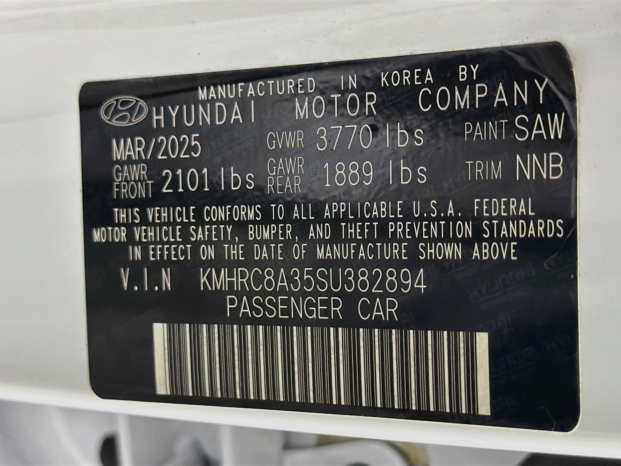 Used 2025 Hyundai Venue SEL FWD image 12
