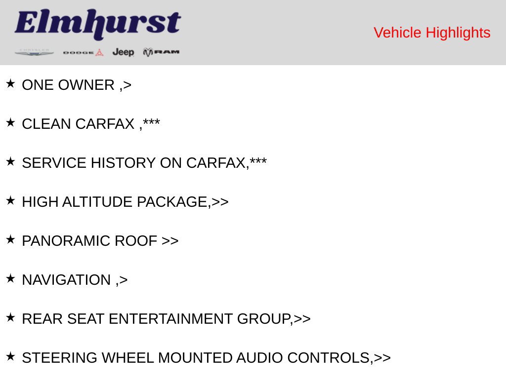 Certified 2023 Jeep Grand Cherokee L Summit w/ Advanced Protech Group IV AWD/4WD image 9